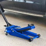 3T Heavy Duty Horizontal Double Pump Floor Jack Foot Model,and Steel Racing Floor Jack with Dual W1102P154832