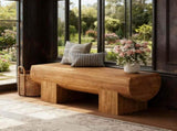 Wood Entryway Bench 13343324