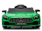 Dual Drive 12V 4.5Ah with 2.4G Remote Control Mercedes-Benz Sports Car Green 82901885