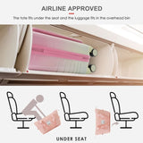 Luggage Set of 4 with USB Port, 20, 24inch with front opening design Airline Certified Carry on N726P197971P