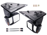 Side Mirrors fit for Ford F-150 2007-2014 FO1320321 Heated LED Turn Signal 88700499