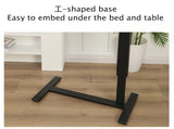 (UPGRADED) Overbed Bedside Desk, Mobile Rolling Laptop Stand Tilting Overbed Table with Wheels, W2641P368242