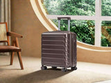 20 Inch ABS Hard Shell Travel Checked Luggage - Scratch Resistant Surface Four Multi-Directional W2787P500233