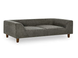 Pet sofa with backrest and armrests, modern rectangular pet sofa suitable for small and medium dogs, 14730557