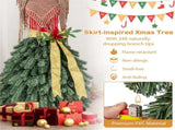 5 FT Pre-lit Mannequin Artificial Christmas Tree Dress Form 99641371