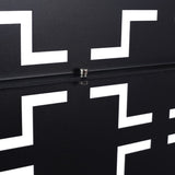 Outdoor & Indoor Privacy Metal Privacy 76" H48" W, Freestanding Decorative Privacy W465P193210
