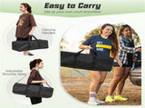 32'x3' Heavy-Duty Volleyball Net Set - 3-Level Adjustable Poles, Anti-Sag Winch, All-Inclusive 64459044
