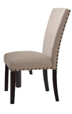 Nolan Linen & Salvage Dark Oak Finish Side Chair B2726P288779