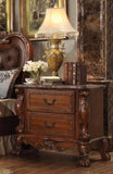 Cherry Oak 2-Drawer Nightstand B062P189126