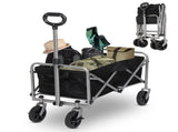74.5*45.5*84cm 100kg 600d Oxford Cloth Steel Frame Flat Folding Style Black Cloth Silver Frame 48223796