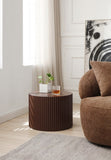 Nesting Table Set of 2, MDF Coffee Table set for Living Room/Leisure Area,Brown W87682180