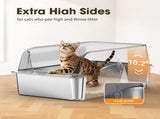 STAINLESS STEEL CAT LITTER BOX W1612P461382