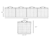 Garden Decorative Fence Panel 89965278