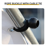 19.7x9.8x6.5ft Large Metal Chicken Coop with Run, Walk-in Poultry Cage with Waterproof Cover & Arc 16128601