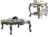 Antique Platinum 1-Shelf End Table B062P209103
