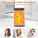 Large Hot Luxury Towel Warmer Bucket Timer Electric Towel Warmer for Bathroom,22 Liter Capacity Spa 75022020