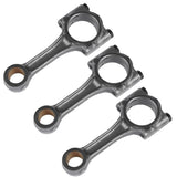 3X Connecting Rods Replacement for Kubota V1505 V1305 Engine L3830D BX2670 M7060D, R520S1T3 75676356