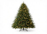 7.5ft Pre-lit Classic Artificial Christmas Tree 3719 Branch Tips 1000 Warm White LEDs 15527210