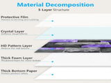 24 Sheets Peel and Stick Backsplash Marble Wall Tiles Waterproof Oilproof Purple Glossy Imitation 03610989