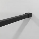 Goodyo 46" X 72" Shower Screen Walk-in Wet-room Black D16312035