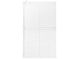 K&K 71" Tall Kitchen Pantry Cabinet with 3 Pull Out Cabinet Organizers, Farmhouse Embossed Texture 77762773
