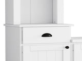 Minimalist Entertainment Wall Unit Set Bridge for TVs Up to 75'', Ample Storage Space TV Stand 44609856