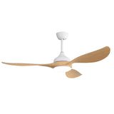 56 Inch Modern Ceiling Fans Dimmable LED Light Quiet DC Reversible Motor for Indoor & Outdoor W934P230465