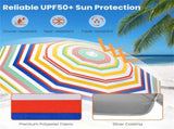 6.5ft Portable Beach Umbrella , 68132138