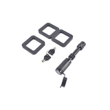 Trailer Hitch 2" Receiver 2" and 2-5 /16" Ball Fit for ATVS RVS Carbon Steel 74257488