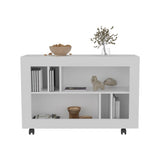 Norwood Table Cart, Living room, White B092P306238