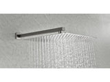Shower System with rain shower head, hand shower head, water control valve, shower bracket, hose and W2287141514