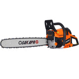 Chainsaw gas 20inch ,52cc Gasoline Chain Saw for Trees ,Wood Cutting 2-cycle EPA Compliant W46542534