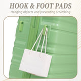 3 in 1 20"/24"/28" 3 pcs/set in ABS Spinner Wheel Luggage, Carry on Suitcase, Matching Color, 90206445