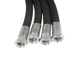 8x Front Loader Hydraulic Hoses Set Replacement for Kubota LA350a LA401 Replace 75535-66620 04653669