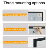 32*70inch full-body floor mirror with Artificial wood frame, elegant design and durability, a W2709P242465