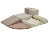 7-Piece Indoor Climbing Foam for Kids, Soft PU Toddler Climbing Toys, Indoor Climb and Crawl N710P325522E