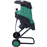 15Amp Electric Wood Chipper/Shredder with Wheels Electric Garden Shredder Portable Chipping Width W465P146809