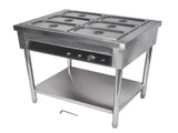 6-Pan Commercial Food Warmer, Professional Buffet Catering Food Warmer, Electric Steam Table, 38071580