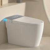 ZNTS Smart Toilet with Voice Control and Bubble Shield,Heated Bidet Seat, Portable toilet with bidet W1872P224586