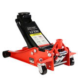 ZNTS Hydraulic Low Profile and Steel Racing Floor Jack with Dual Piston Quick Lift Pump,3 Ton W1239115443