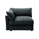 Sofa LSF Velvet-Grey W3041P293499