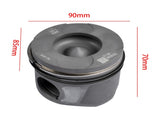 Pistons & Rings Pins Kit Replacement for Jeep Grand Cherokee Ram 1500 3.0L V6 EcoDiesel 2014-2018 12877919