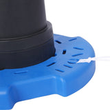 1/3 HP Automatic Swimming Pool Cover Pump 120 V Submersible with 3/4 Check Valve Adapter 2500 GPH W465127592