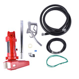 ZNTS Transfer of Gasoline Diesel Kerosene 12V 15 GPM Fuel Transfer Pump + Nozzle Kit 27750119