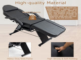 Massage Salon Tattoo Chair with Two Trays Esthetician Bed with Hydraulic Stool,Multi-Purpose W1422132169