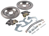 Rear Brake Disc Set for GM 7.5 Inch 10 Bolt Bolt-On Rear Brake Kit w/ E-Brake Fits overnxle with 17380742