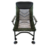 Camping Lounge Chair, Portable Folding Reclining Camping Chair with Adjustable backrest for Indoor W241106336