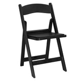 4 Pack Folding Chairs, Resin Chairs with Padded Seat, Comfortable Event Chairs Indoor Outdoor for 76751811