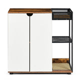 Litter Box Enclosure for 2 Cats.Cat Litter Box Furniture,Enclosed Cat Litter Boxes,Cat Furniture W1687P170692