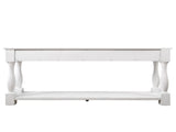 63inch Long Wood Console Table with 3 Drawers and 1 Bottom Shelf for Entryway Hallway Easy Assembly 78250230